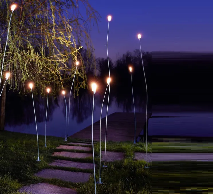 Lampadaire d'extérieur, mini mini, cuivre, vert de gris, H100cm, L2,4, IP55 - LED G4, 2700K, 85lm - Zava