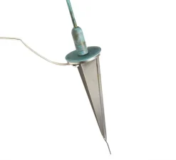 Lampadaire d'extérieur, mini mini, cuivre, vert de gris, H100cm, L2,4, IP55 - LED G4, 2700K, 85lm - Zava