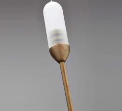 Lampadaire d'extérieur, mini mini, laiton bruni clair, H150cm, IP55 - LED, 2700K, 85lm - Zava