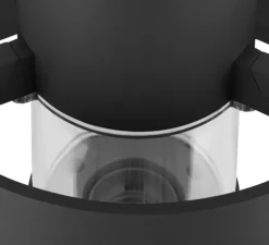 Lampadaire d'extérieur, Photoni , noir, IP65, Ø22,4cm, H75cm - SLV