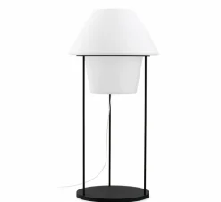 Lampadaire d'extérieur, Versus, blanc, H124cm, IP44 - FARO