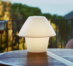 Lampadaire d'extérieur, Versus, blanc, H124cm, IP44 - FARO