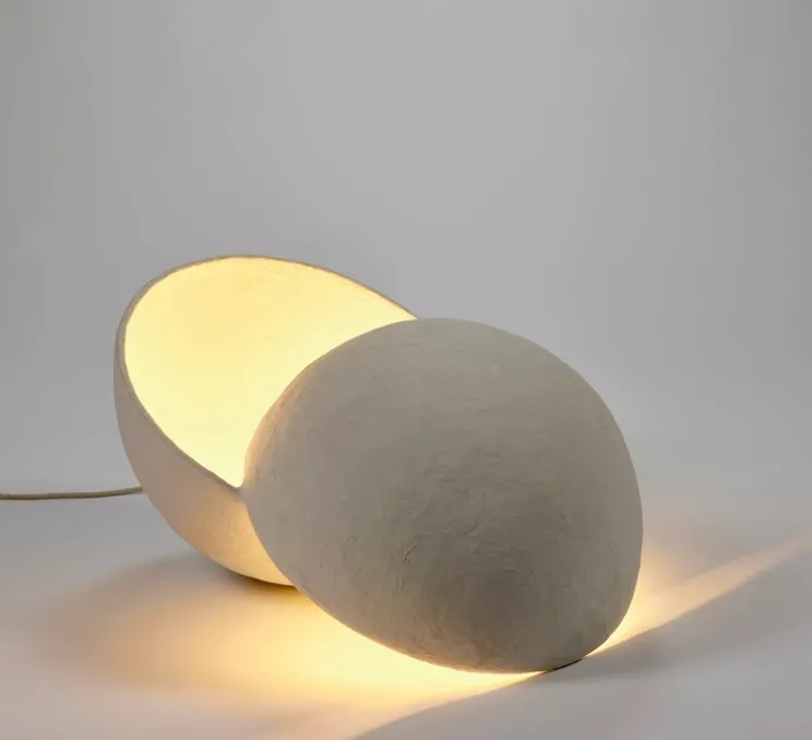 Lampadaire, Earth L, blanc, L70cm, H37cm - Serax