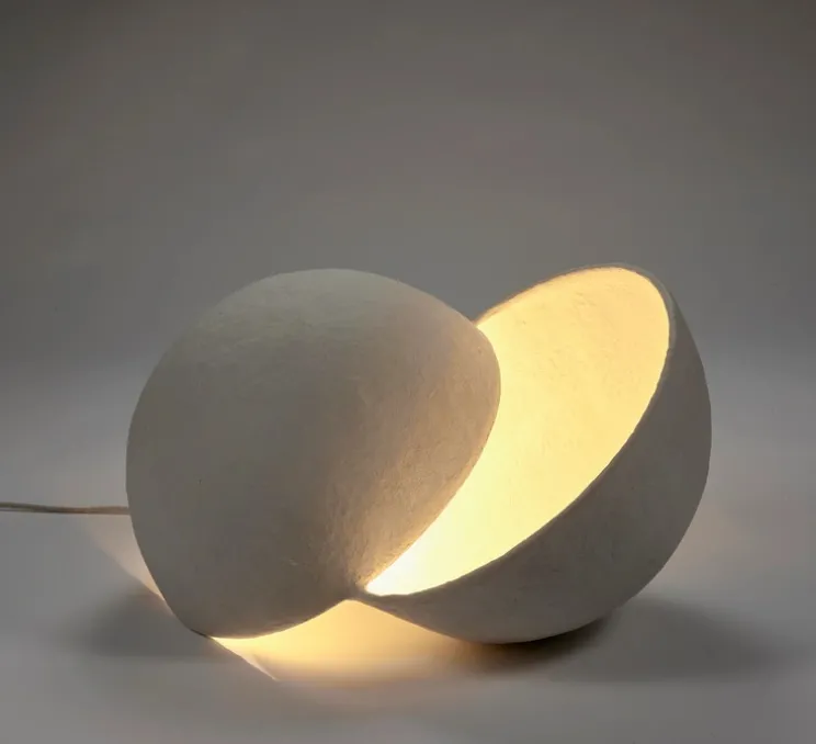 Lampadaire, Earth L, blanc, L70cm, H37cm - Serax