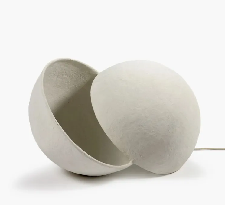 Lampadaire, Earth L, blanc, L70cm, H37cm - Serax