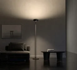 Lampadaire, Elle LED 1, Black Soft Touch, LED, dim, 2700K, 2280 lm, Ø23cm, H180cm - Lumina