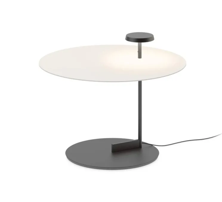 Lampadaire, Flat 5950, blanc, LED, dim, 2700K, 1200 lm, Ø55cm, H43cm - Vibia