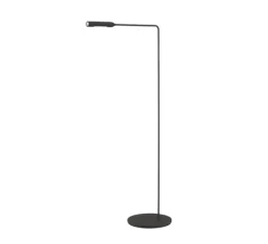 Lampadaire, Flo, Black Soft Touch, LED, dim, 2700K, 302 lm, L42cm, H110cm - Lumina