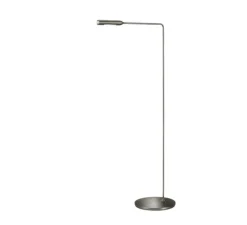 Lampadaire, Flo, gunmetal, LED, dim, 2700K, 302 lm, L42cm, H110cm - Lumina