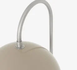 Lampadaire, Flowerpot VP12, gris beige, L23cm, H122cm - Andtradition