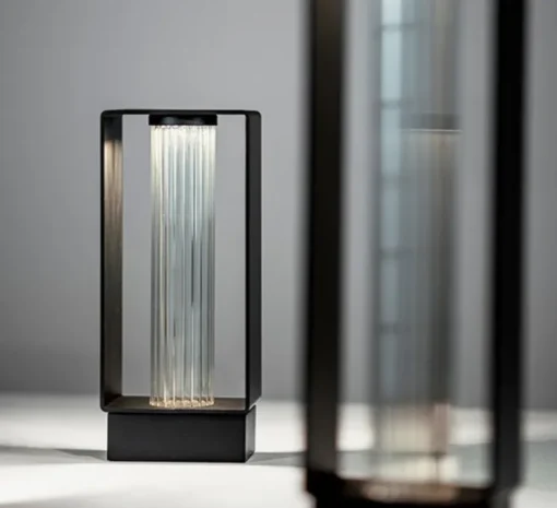 Lampadaire, Frame P-4055X, noir, IP65, LED, 2700K, 725 lm, L11,4cm, H26,3cm - Estiluz