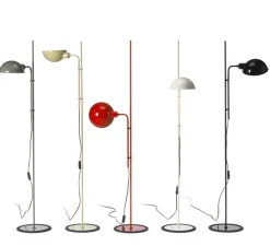 Lampadaire, Funiculi, blanc cassé, L24,8cm, H135cm- Marset