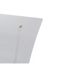 Lampadaire, G30, blanc, dimmable, Ø43cm, H155cm - Sammode