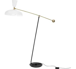 Lampadaire, G1 Guariche Small, blanc, L115cm, H120cm - Sammode
