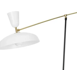 Lampadaire, G1 Guariche Small, blanc, L115cm, H120cm - Sammode