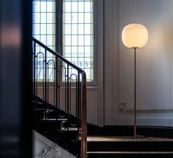 Lampadaire, Gem, anthracite, Ø43cm, H187cm - Foscarini