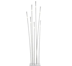 Lampadaire, Giunco F14 7 LED, blanc, LED, L30cm, H180cm - Fabbian