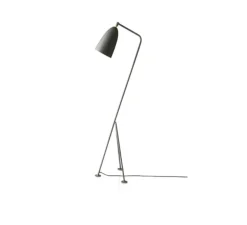 Lampadaire, Grasshopper, bleu gris, H125,3cm, Ø43,5cm - Gubi