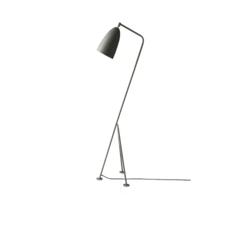 Lampadaire, Grasshopper, bleu gris, H125,3cm, Ø43,5cm - Gubi