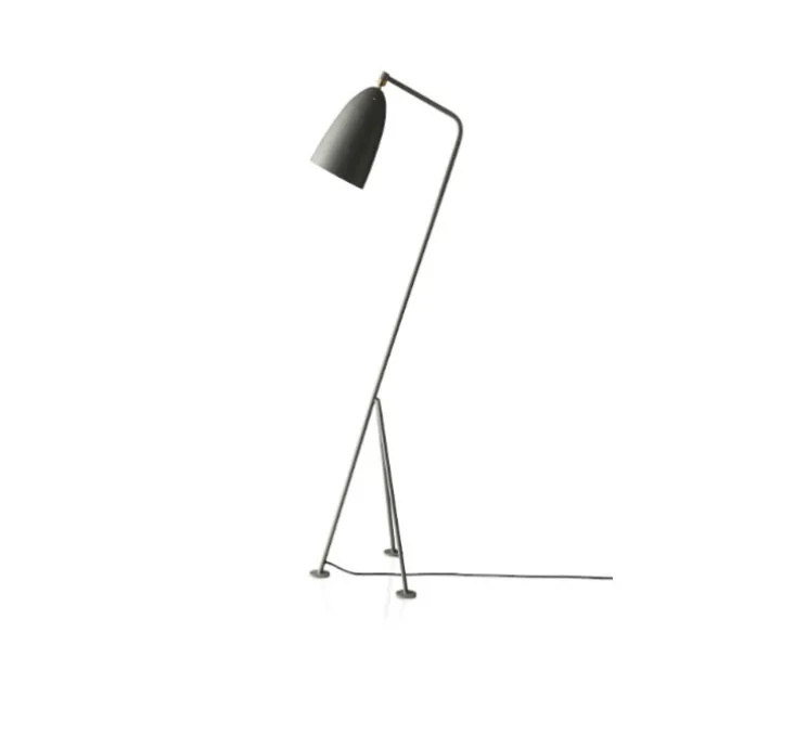Lampadaire, Grasshopper, bleu gris, H125,3cm, Ø43,5cm - Gubi