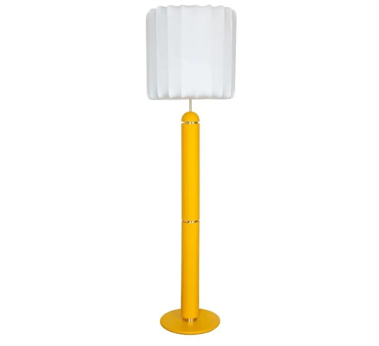 Lampadaire, Guimauve, ambre, Ø47cm, H170cm - Cosin