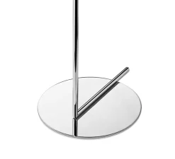 Lampadaire, IC Lights Floor 2, opalin et chrome, Ø38cm, H185,2cm - Flos