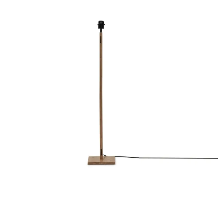 Lampadaire, Iguazu, naturel, Ø30cm, H125cm - Good&Mojo