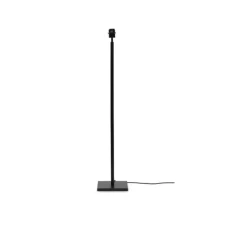 Lampadaire, Iguazu, noir, Ø30cm, H125cm - Good&Mojo