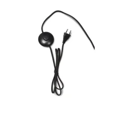 Lampadaire, Iguazu, noir, Ø30cm, H125cm - Good&Mojo