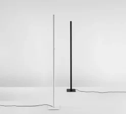 Lampadaire, Ilio Mini, noir, LED, 2700K, 2500lm, Ø22cm, H175cm - Artemide