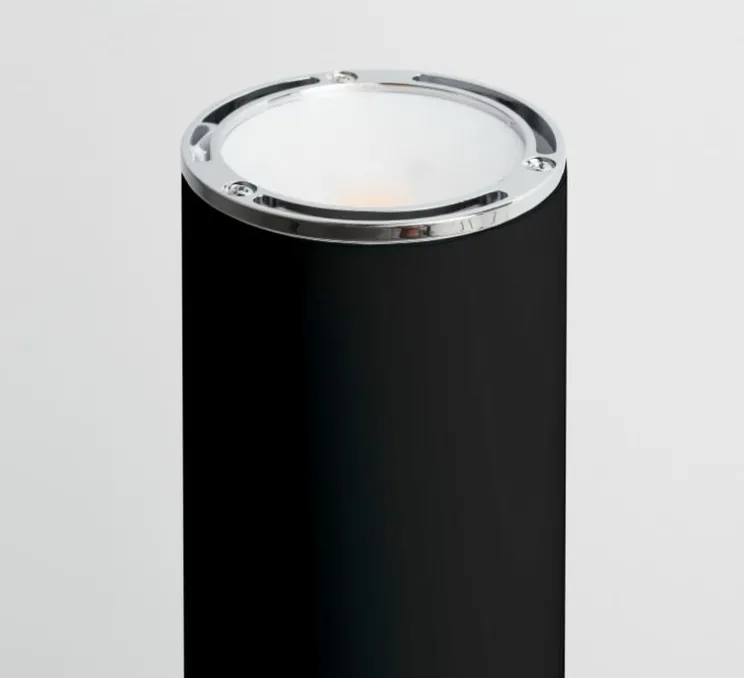 Lampadaire, Ilio, noir, LED, 2700K, 3332lm, dimmable, Ø30cm, H175cm - Artemide