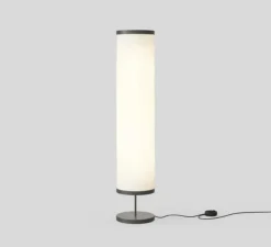 Lampadaire, Isol Floor 30/126, noir, Ø30cm, H148cm - Astep