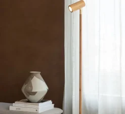 Lampadaire, Java, naturel, Ø23cm, H141cm - Good&Mojo
