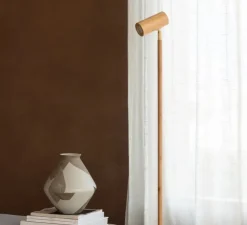 Lampadaire, Java, naturel, Ø23cm, H141cm - Good&Mojo