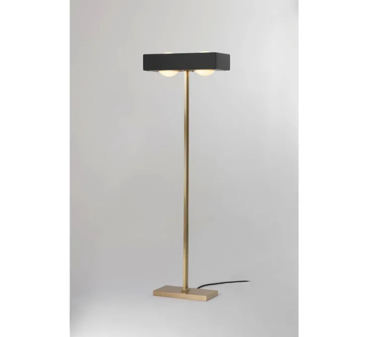 Lampadaire, Kernel, noir, LED, L40cm, H130cm - Bert Frank