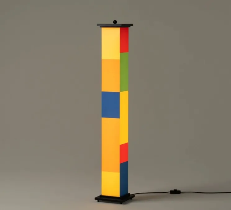lampadaire, La Bella Durmienta Menor, multicolore, LED, 2700K, 362 lm, Ø23cm, H135cm - Santa & Cole