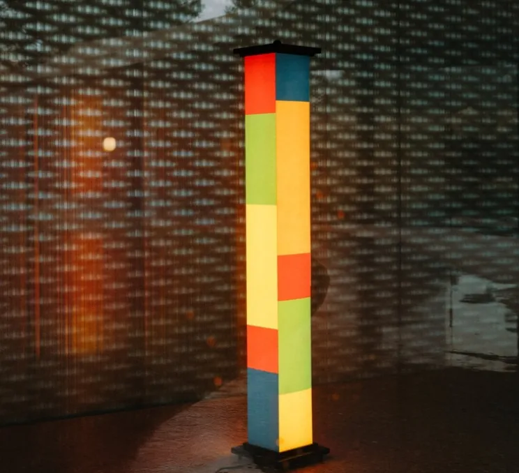 lampadaire, La Bella Durmienta Menor, multicolore, LED, 2700K, 362 lm, Ø23cm, H135cm - Santa & Cole