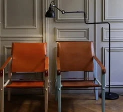 Lampadaire, Lampe Gras 411, noir, H120cm - Dcw éditions