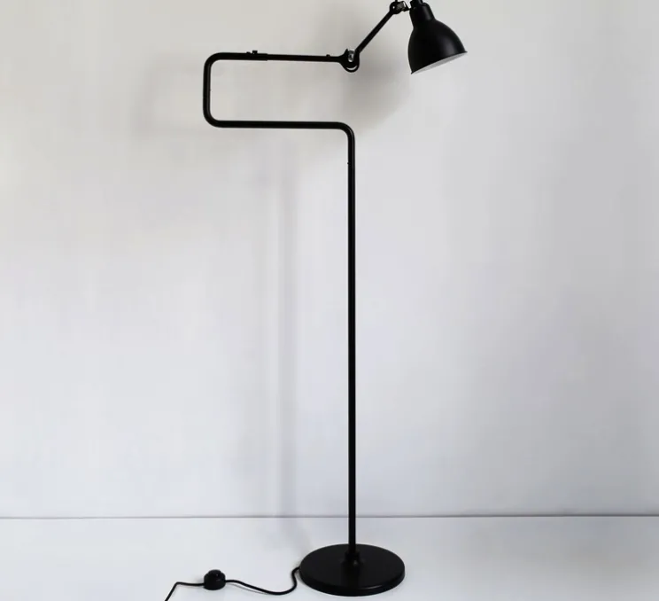 Lampadaire, Lampe Gras 411, noir, H120cm - Dcw éditions