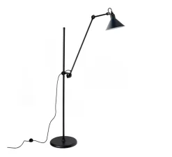 Lampadaire, Lampe Gras N°215, bleu (intérieur blanc), L32cm, H150cm - DCW éditions Paris