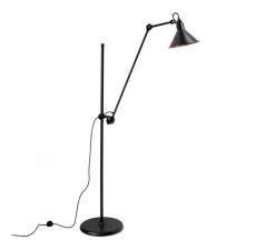 Lampadaire, Lampe Gras N°215, noir (intérieur cuivre), L32cm, H150cm - DCW éditions Paris