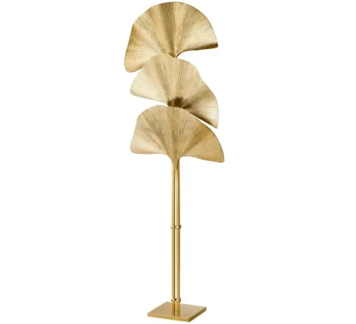 Lampadaire, Las palmas, laiton, Ø80cm, H197cm - Eichholtz