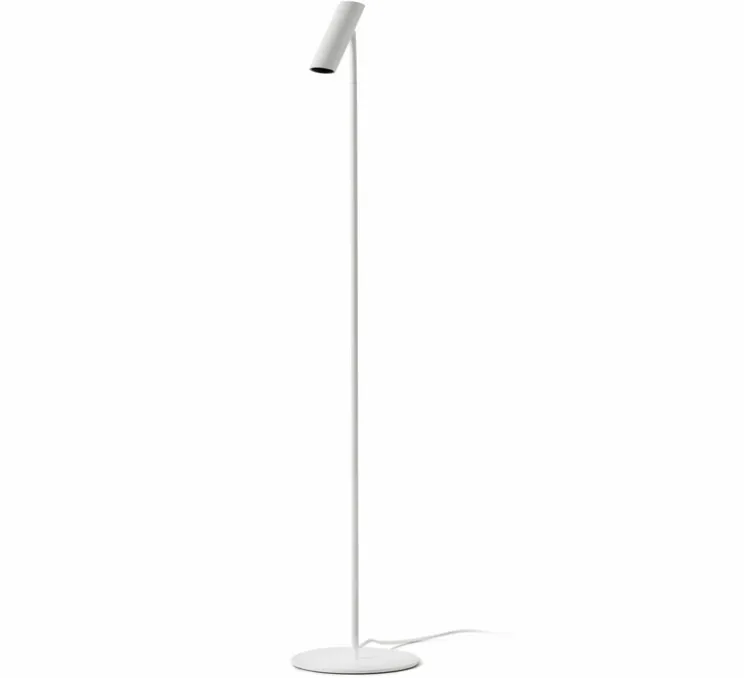 Lampadaire, Leo, blanc, LED, 2700K, 299 lm, Ø20cm, H115,5cm - Faro
