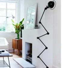 Lampadaire, Loft D9406, 6 bras, noir, L240cm, H240cm - Jieldé