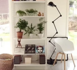 Lampadaire, Loft D9406, 6 bras, noir, L240cm, H240cm - Jieldé