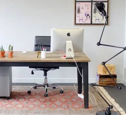 Lampadaire, Loft D9406, 6 bras, noir, L240cm, H240cm - Jieldé