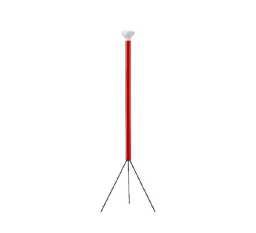Lampadaire, Luminator, rouge, Ø60cm, H189cm - Flos