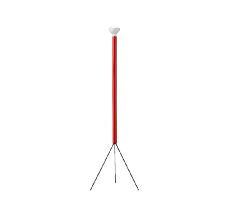 Lampadaire, Luminator, rouge, Ø60cm, H189cm - Flos