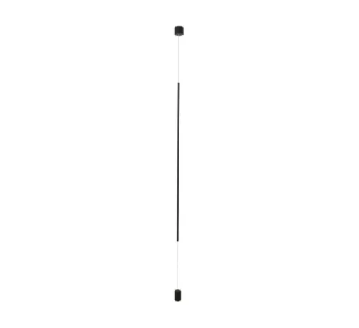 Lampadaire, Masai, noir mat, LED, dim, 2700K, 600 lm, Ø5cm, H125cm - Davide Groppi