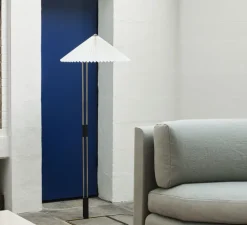 Lampadaire, Matin, blanc, LED, dim, 2600K, 420 lm, L50cm, H129cm - HAY